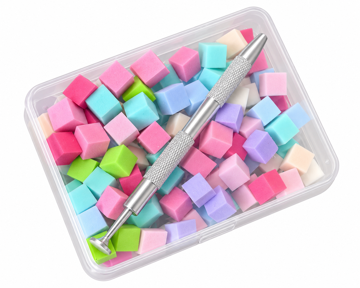 Kit de Esponjas para Nail Art