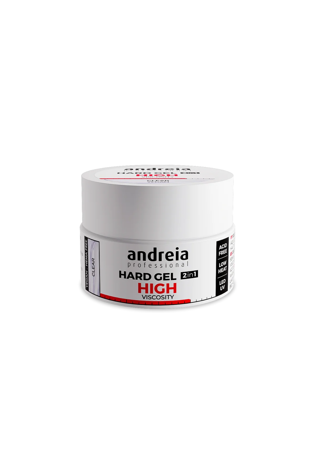 Hard Gel 2 in 1 - Clear (High viscosity)
