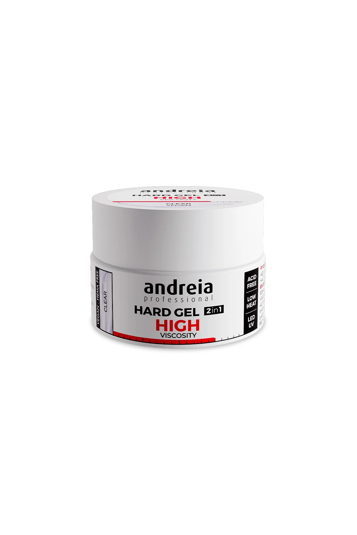Hard Gel 2 in 1 - Clear (High viscosity)