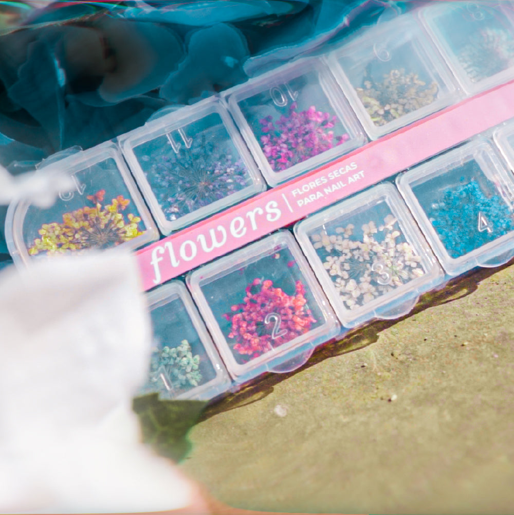 Flores Secas para Unhas - Flora Collection