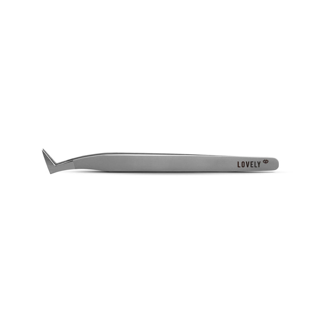 Pinça para Extensão de Pestanas Lovely Diamond Series – Boot