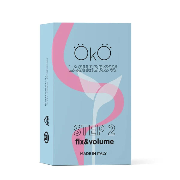 Step 2 para Lifting e brow lamination OKO Lash&Brow STEP 2 FIX & VOLUME, 5 saquetas