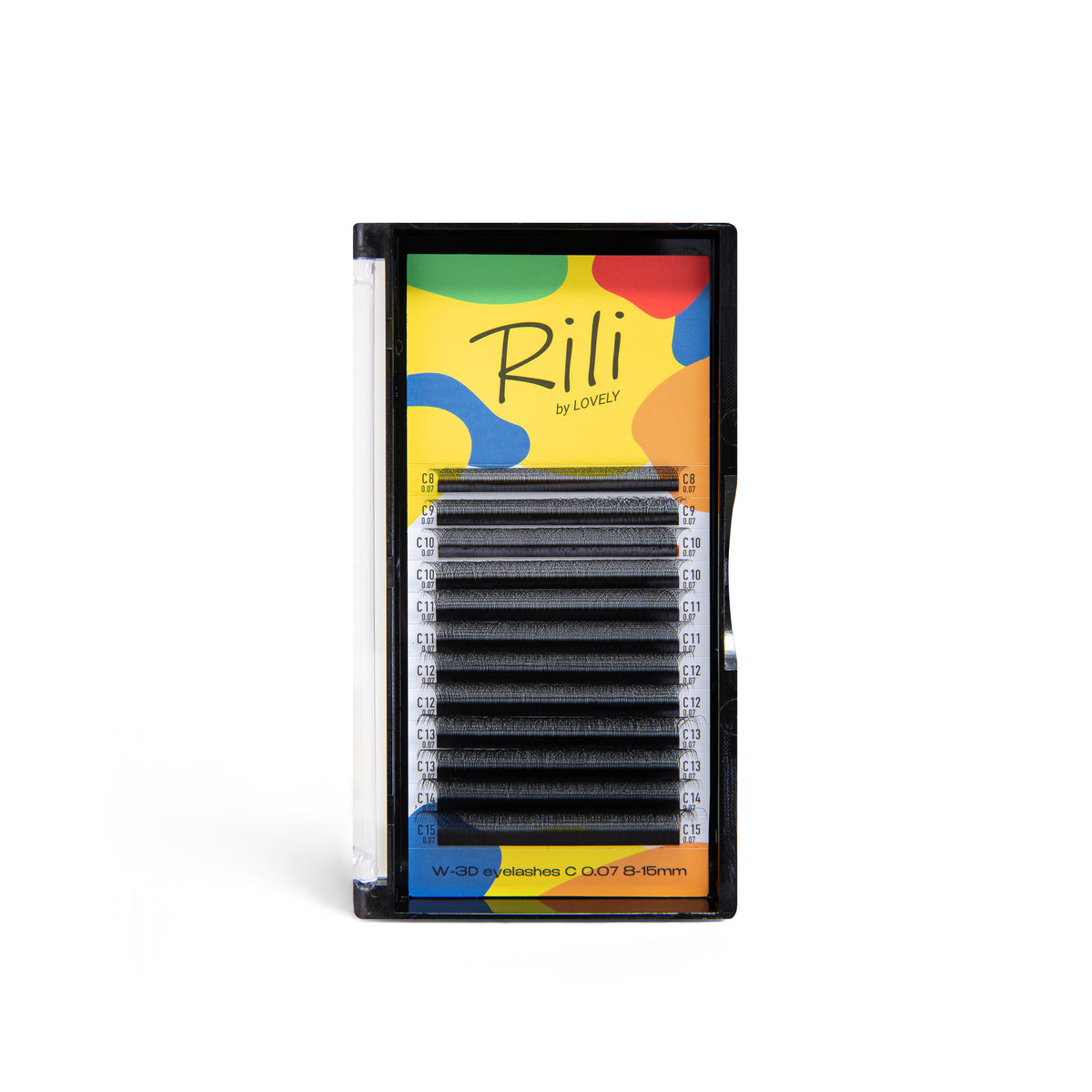 Extensões de Pestanas Fan W-3D RILI – 12 Linhas – MIX